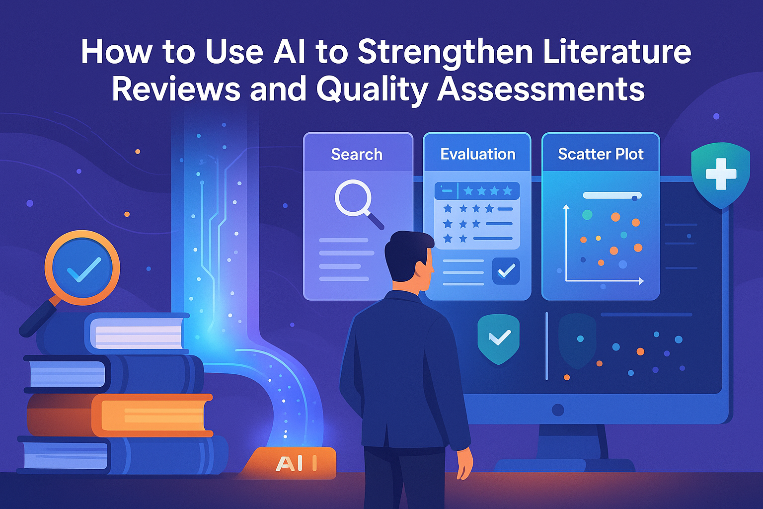 如何用 AI 建立可信的文獻回顧補強與品質評估